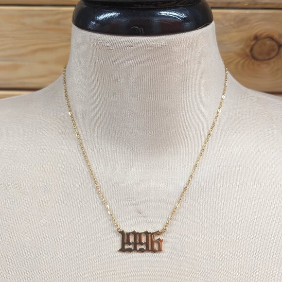 3/$25 1996 BIRTH YEAR NECKLACES - Picture 2 of 2